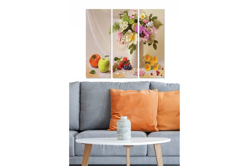 Tavla Scenic 3-pack Flerfärgad, 20x50 cm