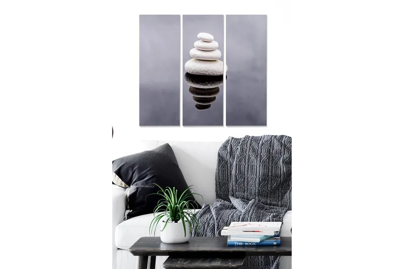 Tavla Scenic 3-pack Flerfärgad, 20x50 cm