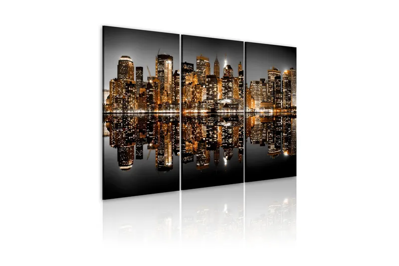 Tavla Sea Of Lights Nyc 60x40, Artgeist sp. z o. o.