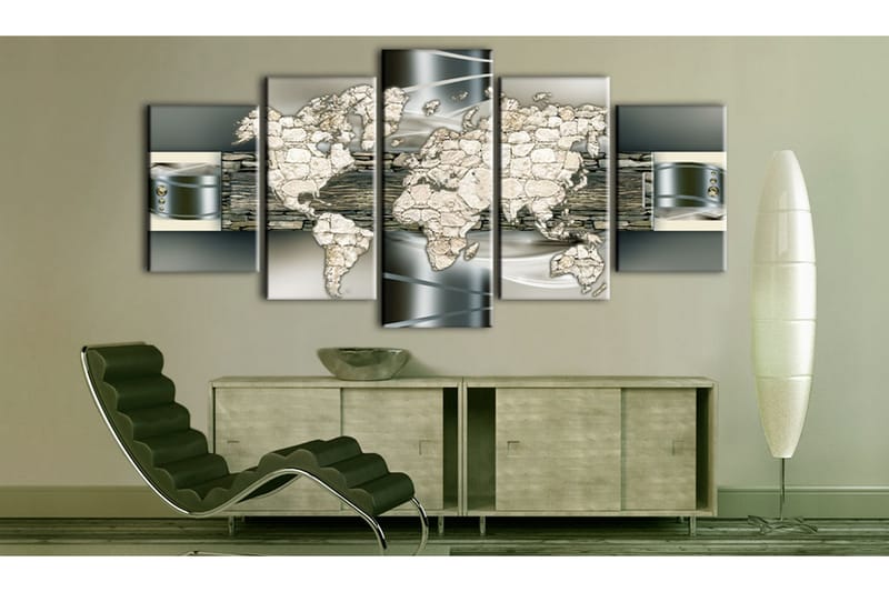 Tavla See The World In Stone 100x50 - Artgeist sp. z o. o. - Inredning - Tavlor & konst - Canvastavlor