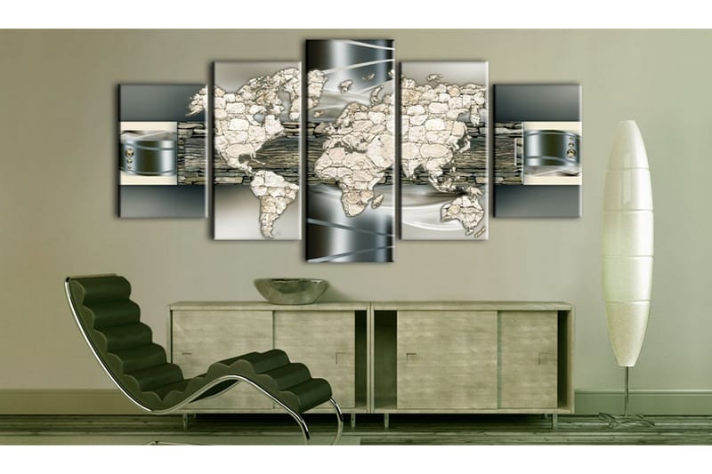 Tavla See The World In Stone 100x50 - Artgeist sp. z o. o. - Inredning - Tavlor & konst - Canvastavlor