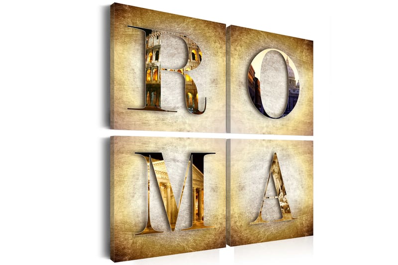 Tavla Semester i Rom 60x60 - Artgeist sp. z o. o. - Inredning - Tavlor & konst - Canvastavlor