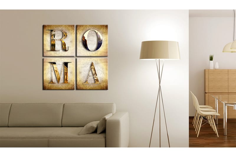 Tavla Semester Rom 80x80 - Artgeist sp. z o. o. - Inredning - Tavlor & konst - Canvastavlor