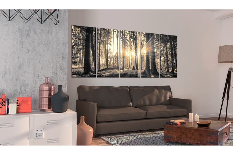 Tavla Shadow Guards 225x90 - Artgeist sp. z o. o. - Inredning - Tavlor & konst - Canvastavlor