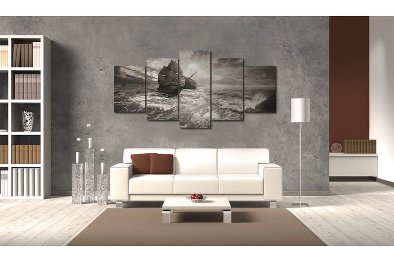 Tavla Ship In A Storm 100x50 - Artgeist sp. z o. o. - Inredning - Tavlor & konst - Canvastavlor