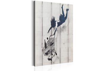 Tavla Shop Til You Drop by Banksy 80x120