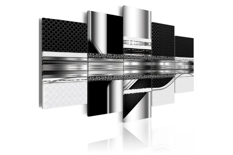 Tavla Silver Cut 100x50, Artgeist sp. z o. o.