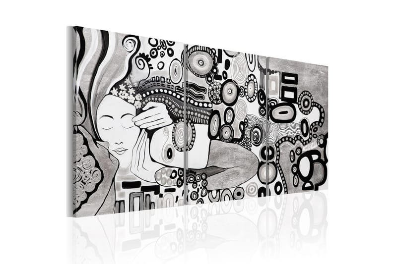 Tavla Silver Kiss 120x60 - Artgeist sp. z o. o. - Inredning - Tavlor & konst - Canvastavlor