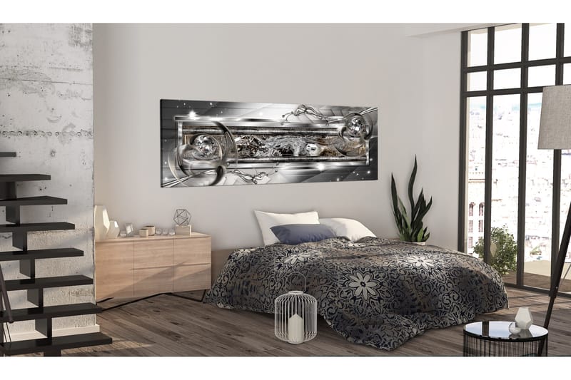 Tavla Silver Source 120x40 - Artgeist sp. z o. o. - Inredning - Tavlor & konst - Canvastavlor