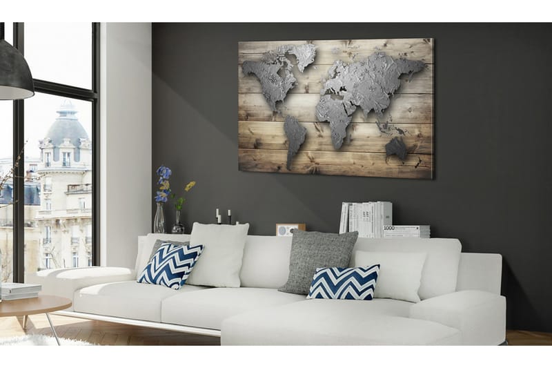 Tavla Silver World 60x40, undefined