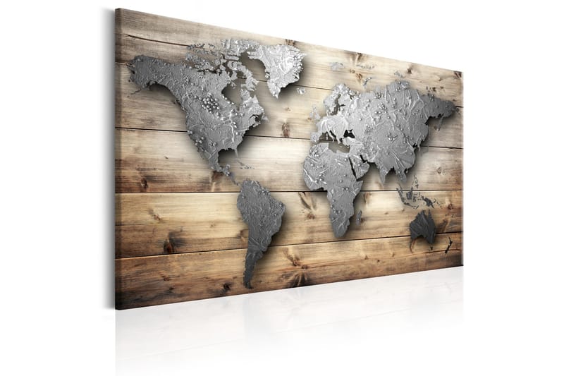 Tavla Silver World 90x60 - Inredning - Tavlor & konst - Canvastavlor