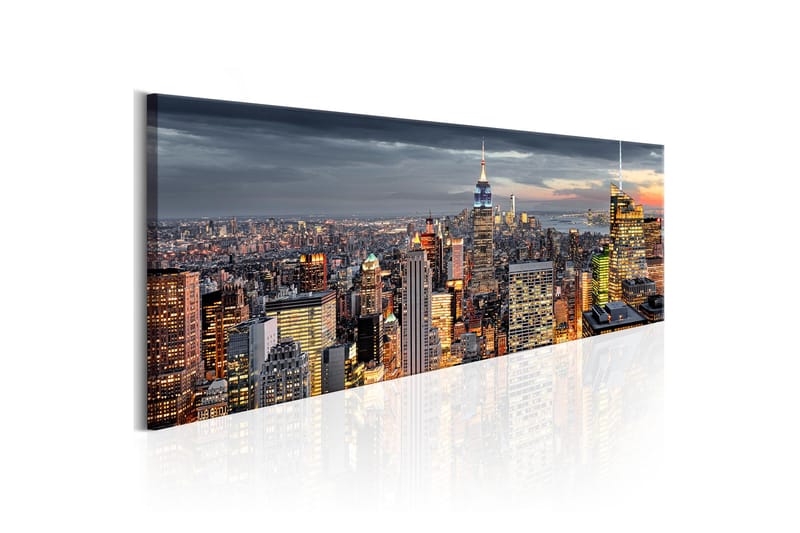 Tavla Sleepless in the City 135x45, Artgeist sp. z o. o.