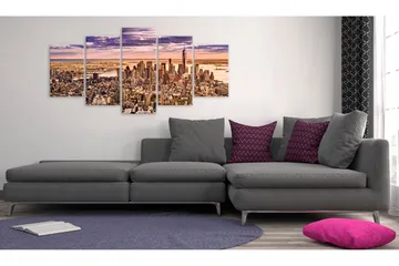Tavla Sleeplessness In New York 100x50 - Artgeist sp. z o. o. - Inredning - Tavlor & konst - Canvastavlor