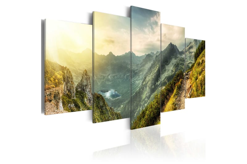 Tavla Slovak Mountain Landscape 100x50, Artgeist sp. z o. o.