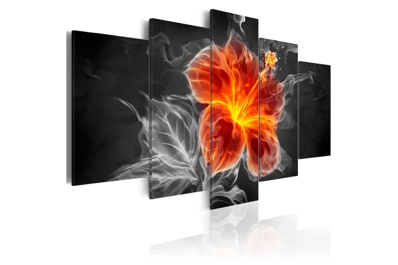 Tavla Smoky Flower 100x50, Artgeist sp. z o. o.