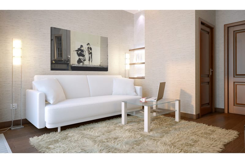 Tavla Sniper And Boy Banksy 60x40 - Artgeist sp. z o. o. - Inredning - Tavlor & konst - Canvastavlor