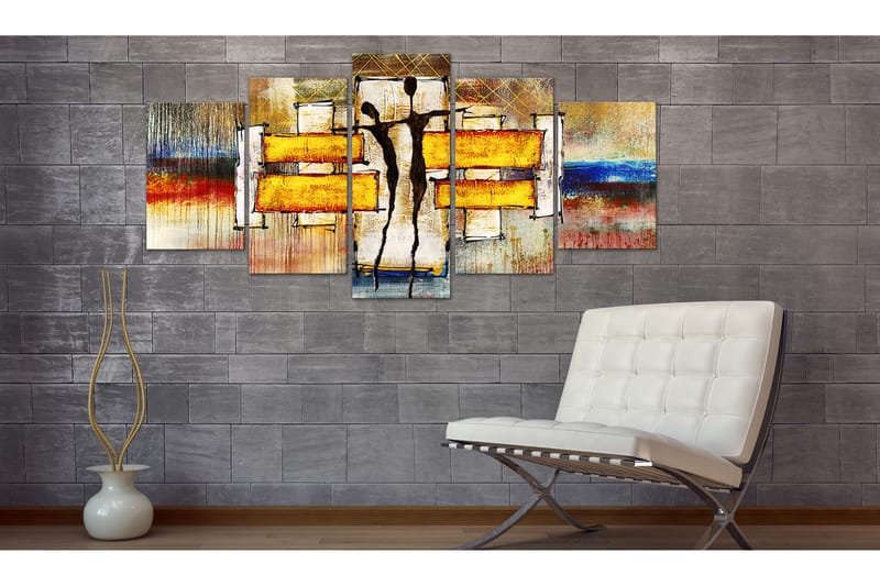 Tavla Solar Tango 100x50 - Artgeist sp. z o. o. - Inredning - Tavlor & konst - Canvastavlor