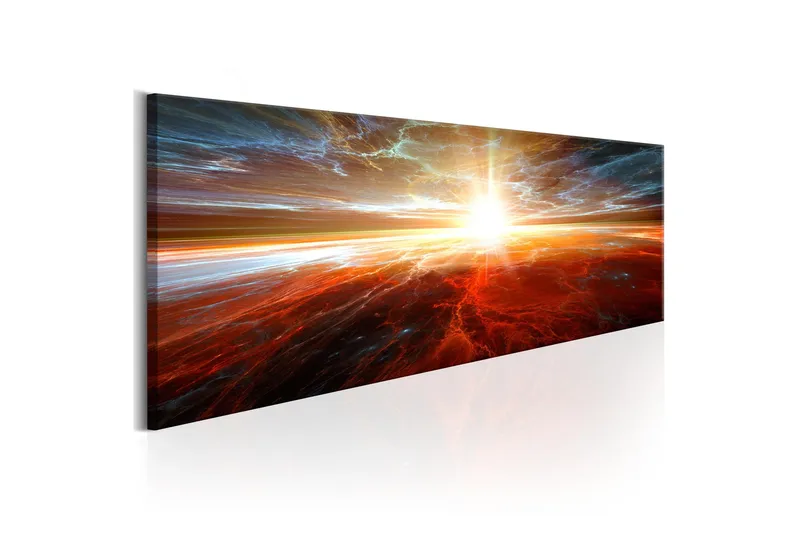 Tavla Space And Time Warp 135x45, Artgeist sp. z o. o.