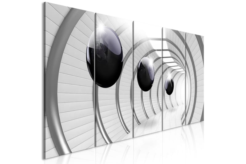 Tavla Space Tunnel 5 Parts Narrow 225x90, Artgeist sp. z o. o.