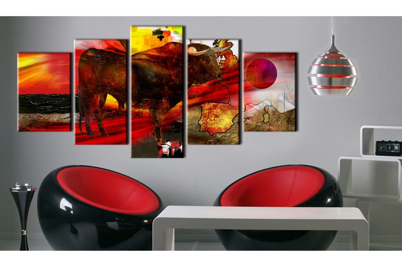 Tavla Spanish Temper 200x100, Artgeist sp. z o. o.