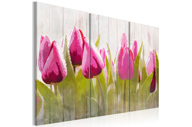 Tavla Spring Bouquet Of Tulips 120x80, Artgeist sp. z o. o.