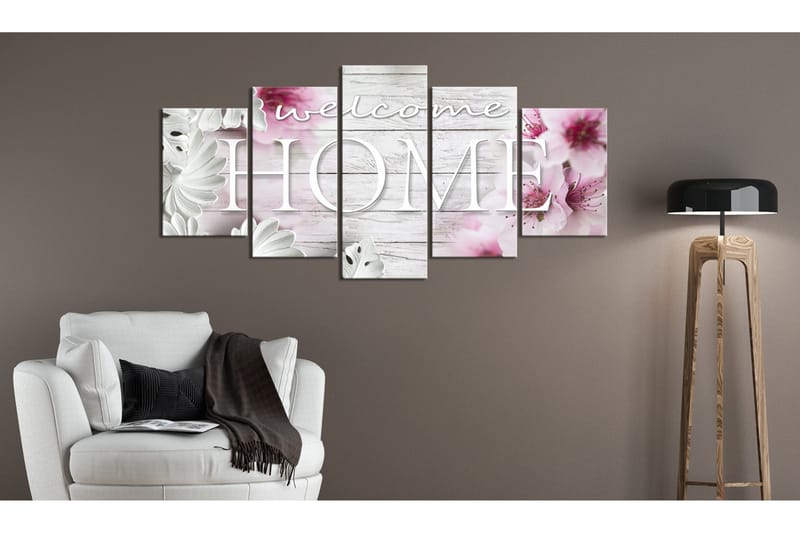 Tavla Spring Greeting 200x100 - Artgeist sp. z o. o. - Inredning - Tavlor & konst - Canvastavlor
