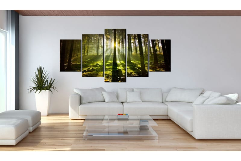Tavla Spring Silence 200x100 - Artgeist sp. z o. o. - Inredning - Tavlor & konst - Canvastavlor