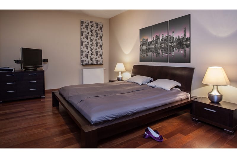 Tavla Staden Som Aldrig Sover New York 120x80 - Artgeist sp. z o. o. - Inredning - Tavlor & konst - Canvastavlor