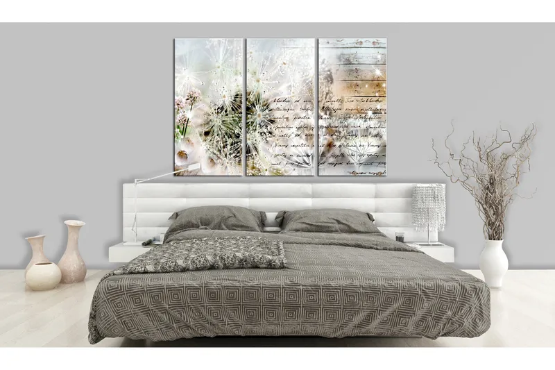Tavla Starry Dandelions 120x80 - Artgeist sp. z o. o. - Inredning - Tavlor & konst - Canvastavlor