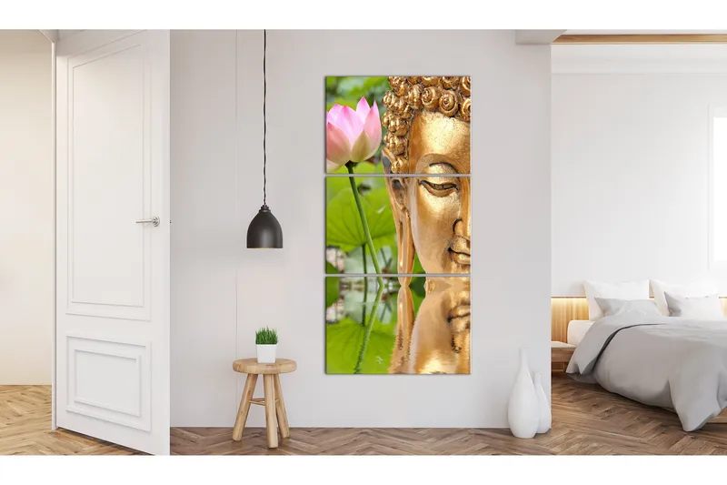 Tavla Statue With A Flower 60x120 - Artgeist sp. z o. o. - Inredning - Tavlor & konst - Canvastavlor