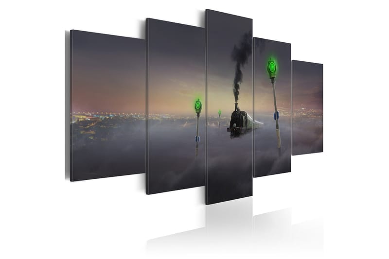 Tavla Steam Locomotive 100x50, Artgeist sp. z o. o.