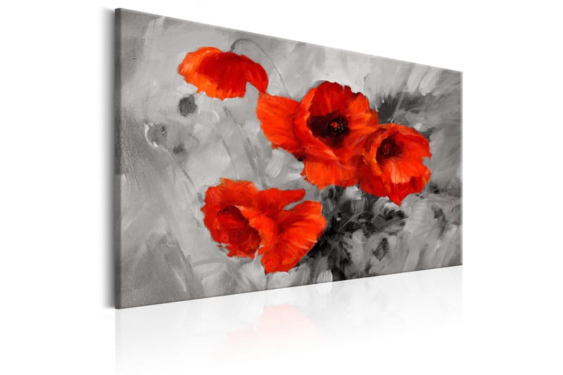 Tavla Steel Poppies 120x80 - Artgeist sp. z o. o. - Inredning - Tavlor & konst - Canvastavlor