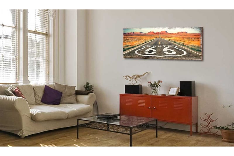 Tavla Straight Road 120x40 - Artgeist sp. z o. o. - Inredning - Tavlor & konst - Canvastavlor
