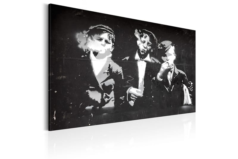 Tavla Street Gang (Retro style)  120x80 - Artgeist sp. z o. o. - Inredning - Tavlor & konst - Canvastavlor