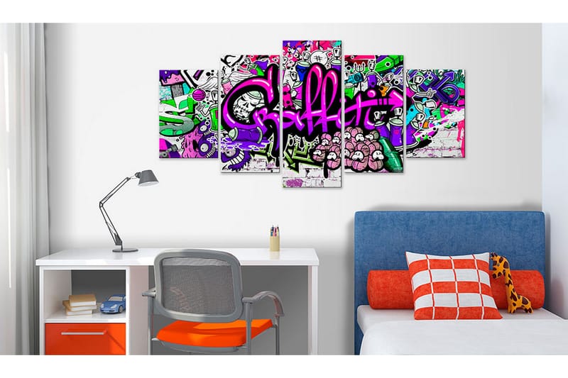 Tavla Street Style 200x100 - Artgeist sp. z o. o. - Inredning - Tavlor & konst - Canvastavlor