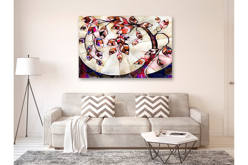 Tavla Stylish Tree (1 Part) Wide 90x60 - Artgeist sp. z o. o. - Inredning - Tavlor & konst - Canvastavlor