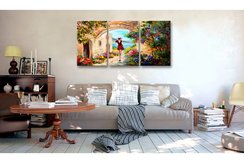 Tavla Summer in Italy 120x60, Artgeist sp. z o. o.