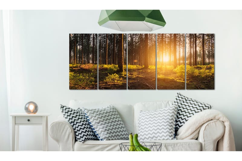 Tavla Summer Morning 225x90 - Artgeist sp. z o. o. - Inredning - Tavlor & konst - Canvastavlor