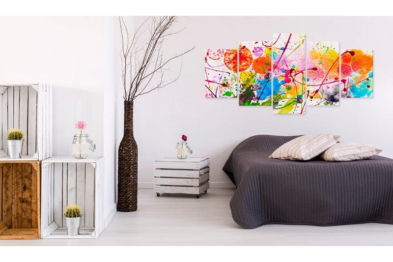 Tavla Summer Of Colours 100x50 - Artgeist sp. z o. o. - Inredning - Tavlor & konst - Canvastavlor