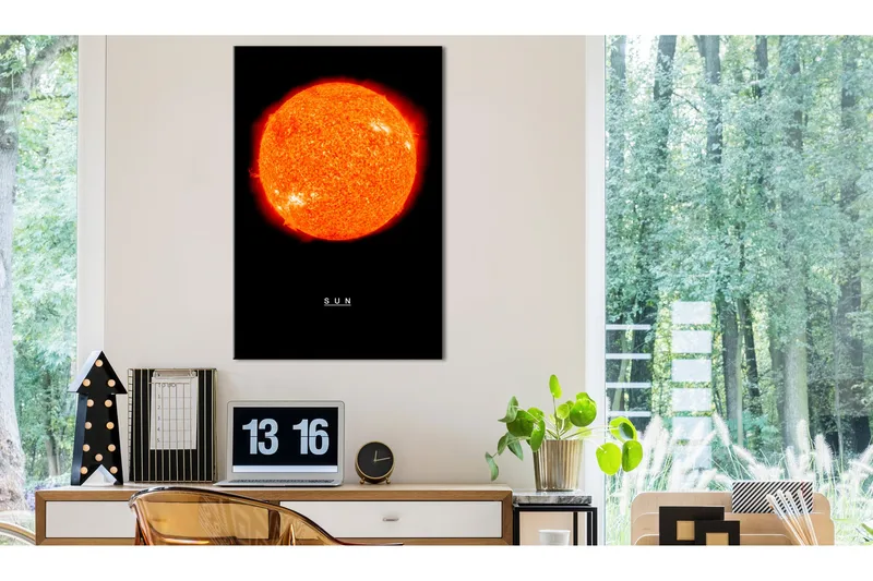 Tavla Sun (1 Part) Vertical 60x90, Artgeist sp. z o. o.