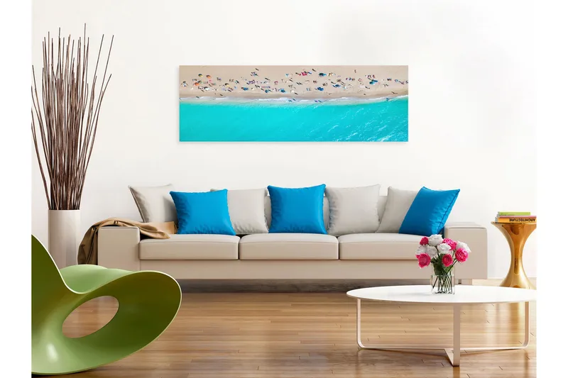 Tavla Sunbathers (1 Part) Narrow 135x45, Artgeist sp. z o. o.