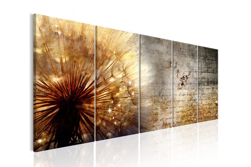 Tavla Sunny Dandelion 225x90 - Artgeist sp. z o. o. - Inredning - Tavlor & konst - Canvastavlor