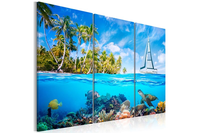 Tavla Sunny holidays 90x60, Artgeist sp. z o. o.