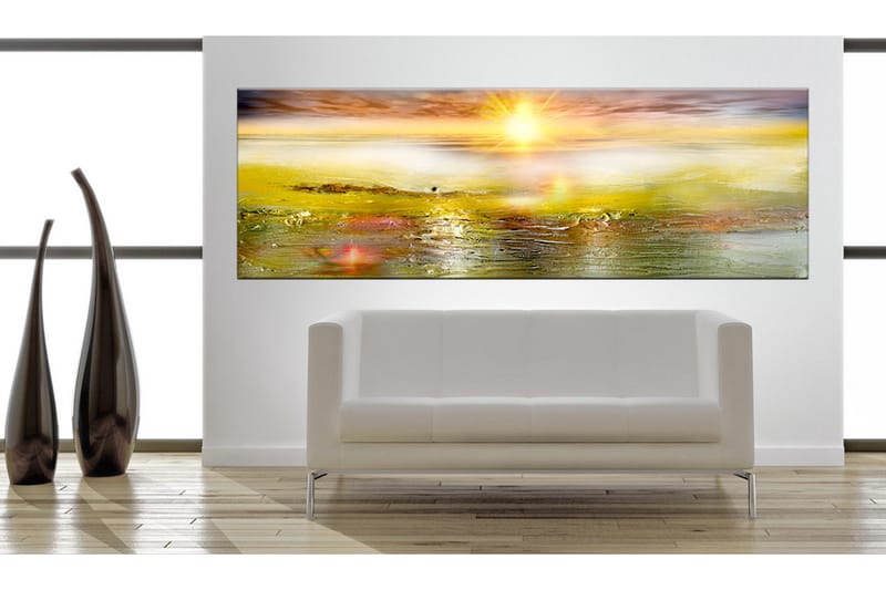 Tavla Sunny Sea 135x45 - Artgeist sp. z o. o. - Inredning - Tavlor & konst - Canvastavlor