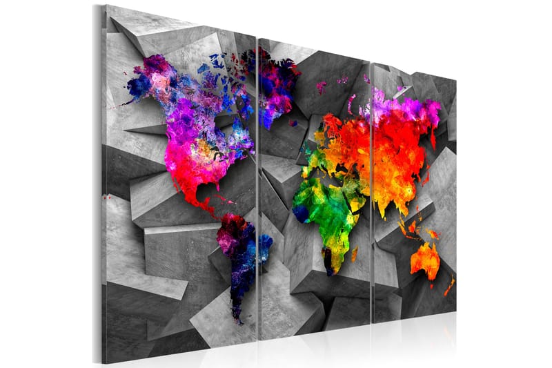 Tavla Symmetry Of The World 120x80 - Artgeist sp. z o. o. - Inredning - Tavlor & konst - Canvastavlor