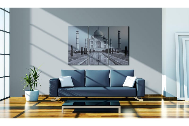 Tavla Taj Mahaj by night, India 90x60 - Artgeist sp. z o. o. - Inredning - Tavlor & konst - Canvastavlor
