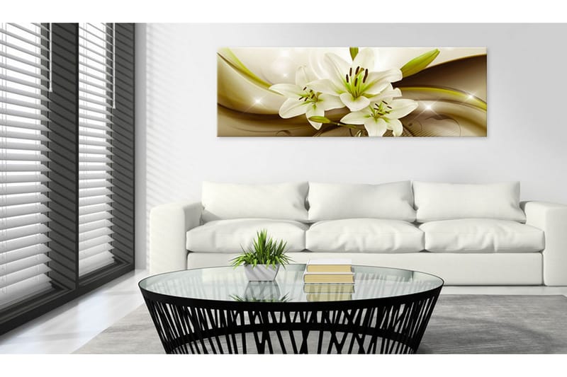 Tavla Temptation Of Lilies 135x45 - Artgeist sp. z o. o. - Inredning - Tavlor & konst - Canvastavlor