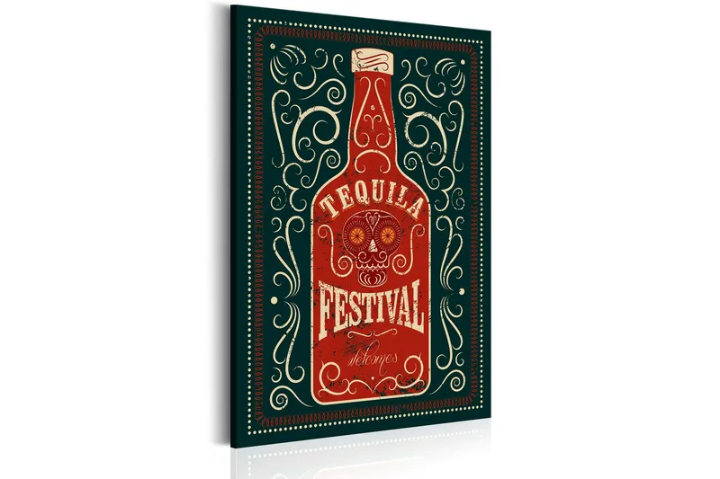 Tavla Tequila Festival 40x60 - Inredning - Tavlor & konst - Canvastavlor
