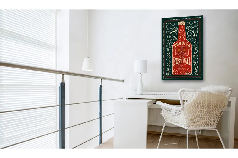 Tavla Tequila Festival 80x120, Artgeist sp. z o. o.