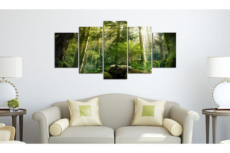 Tavla The Beauty Of The Forest 200x100 - Artgeist sp. z o. o. - Inredning - Tavlor & konst - Canvastavlor